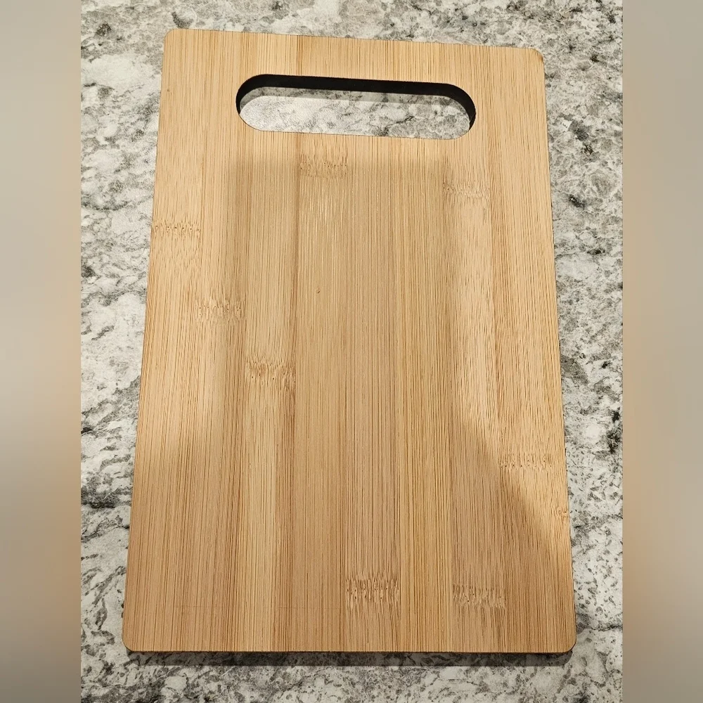 Engraved Bamboo Cutting Board - New Home Adventure